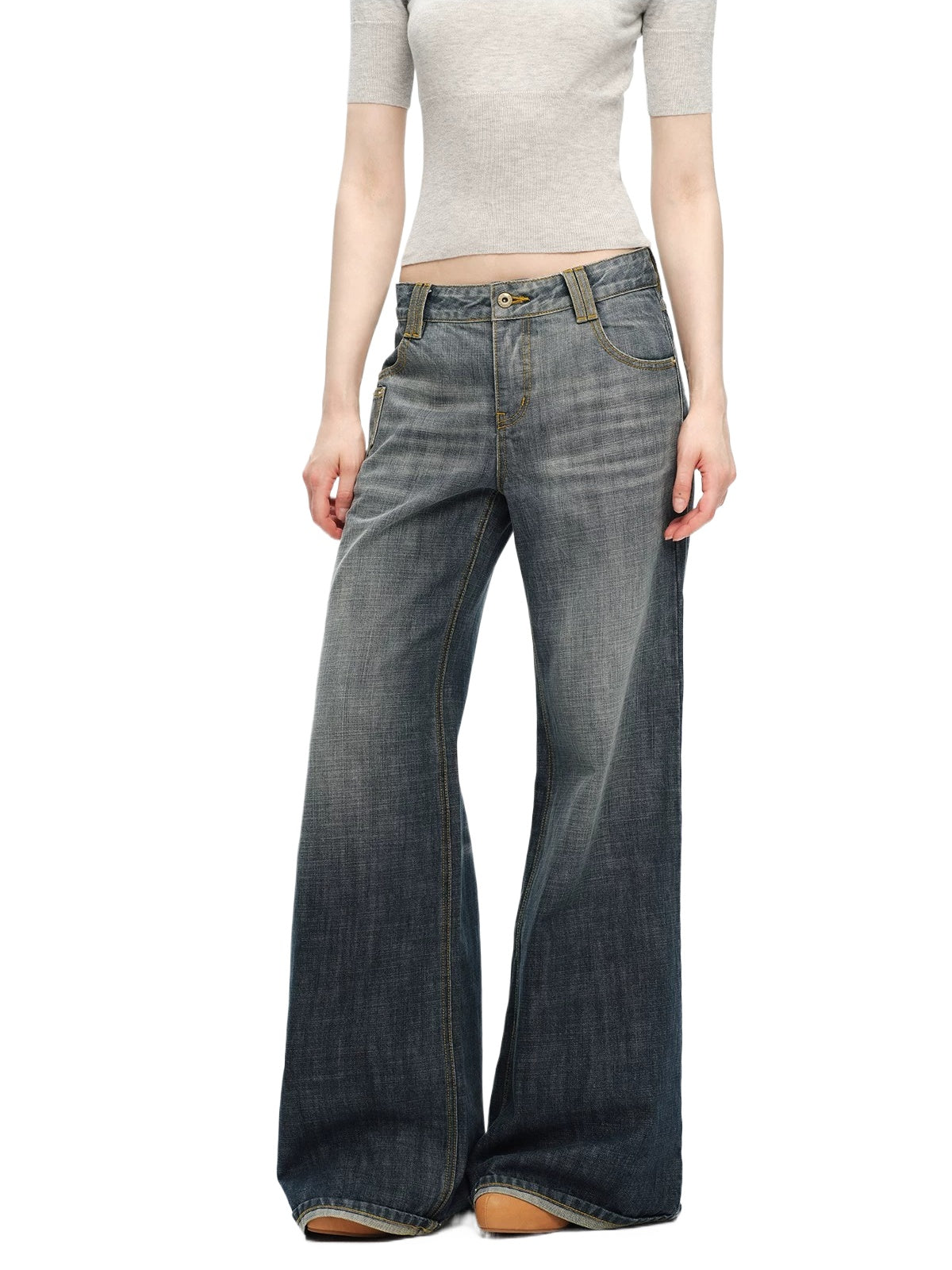 Vintage Wide Leg Jeans