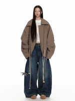 Star Patch Wide Leg Jeans