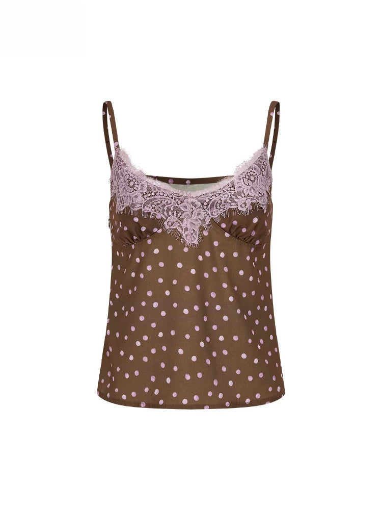 Polka Dot Lace Set