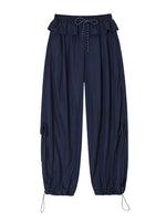 Bubble Waist Relaxed Pants