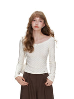 Polka Bow Top
