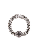 Cross Emblem Metal Bracelet