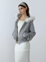 Fur Hooded Jacket