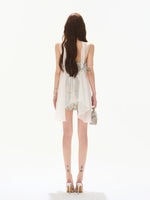 Floral Chiffon Mini Dress