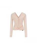 Reversible Wool Blend Cardigan