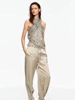 Satin Jogger Pants