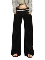 Vintage Low-Rise Straight Jeans