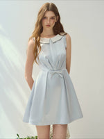 Pink & Blue Pearl Holiday Dress