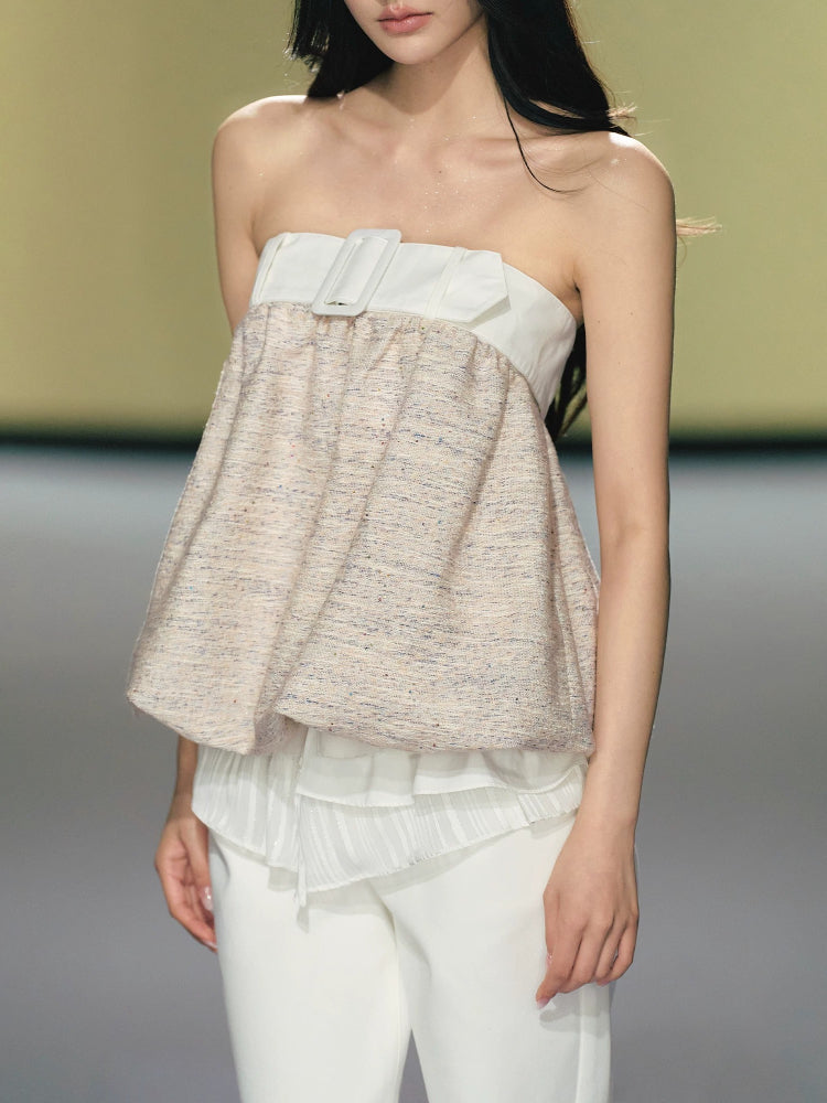 Bouclé Bud Bandeau Top