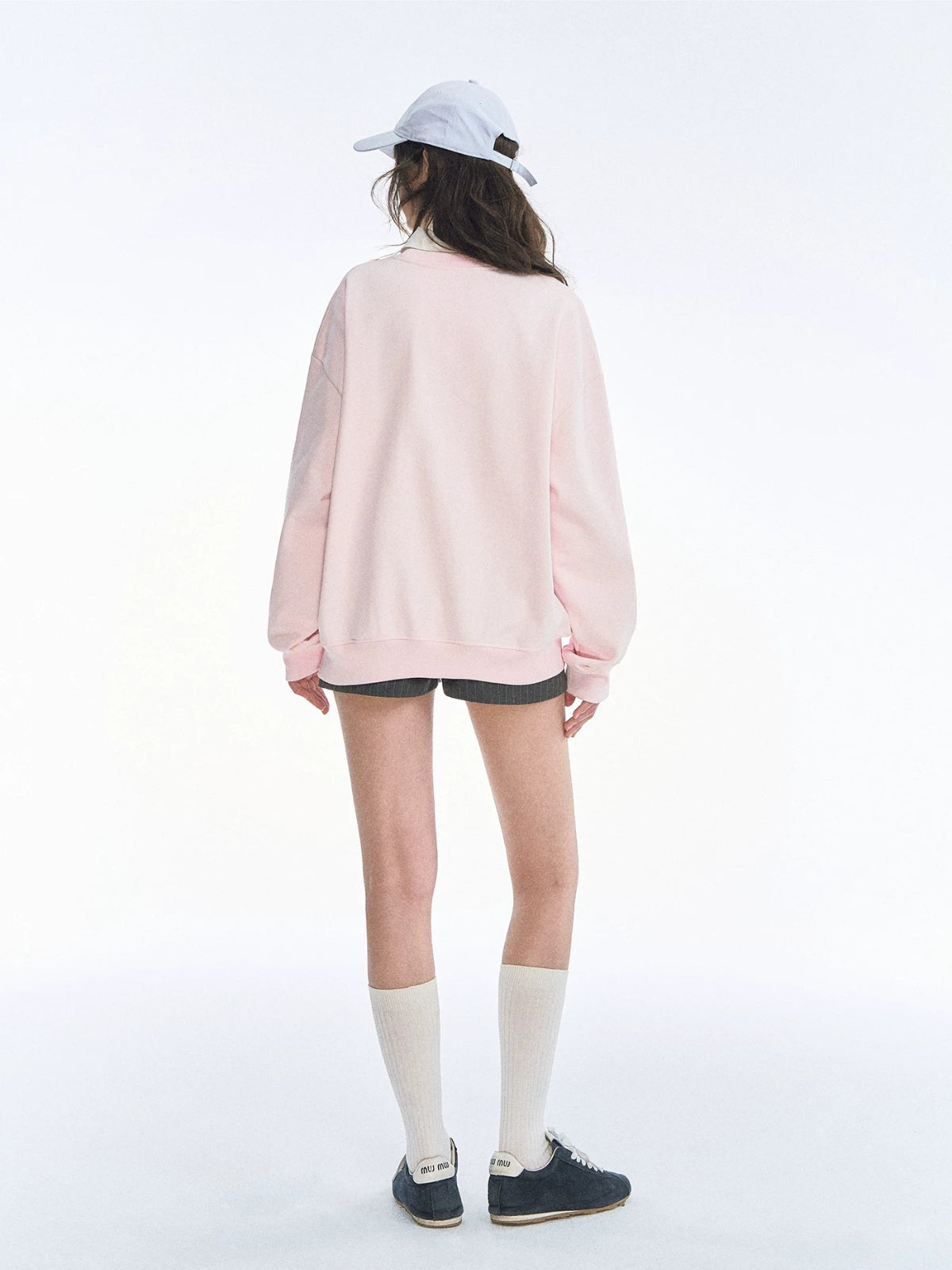 Academy Embroidery Cotton Sweatshirt