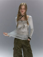 Vintage Angel Lace Tencel Top
