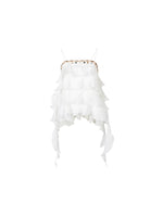 Ribbon-Strap Cake Top & Skirt Set