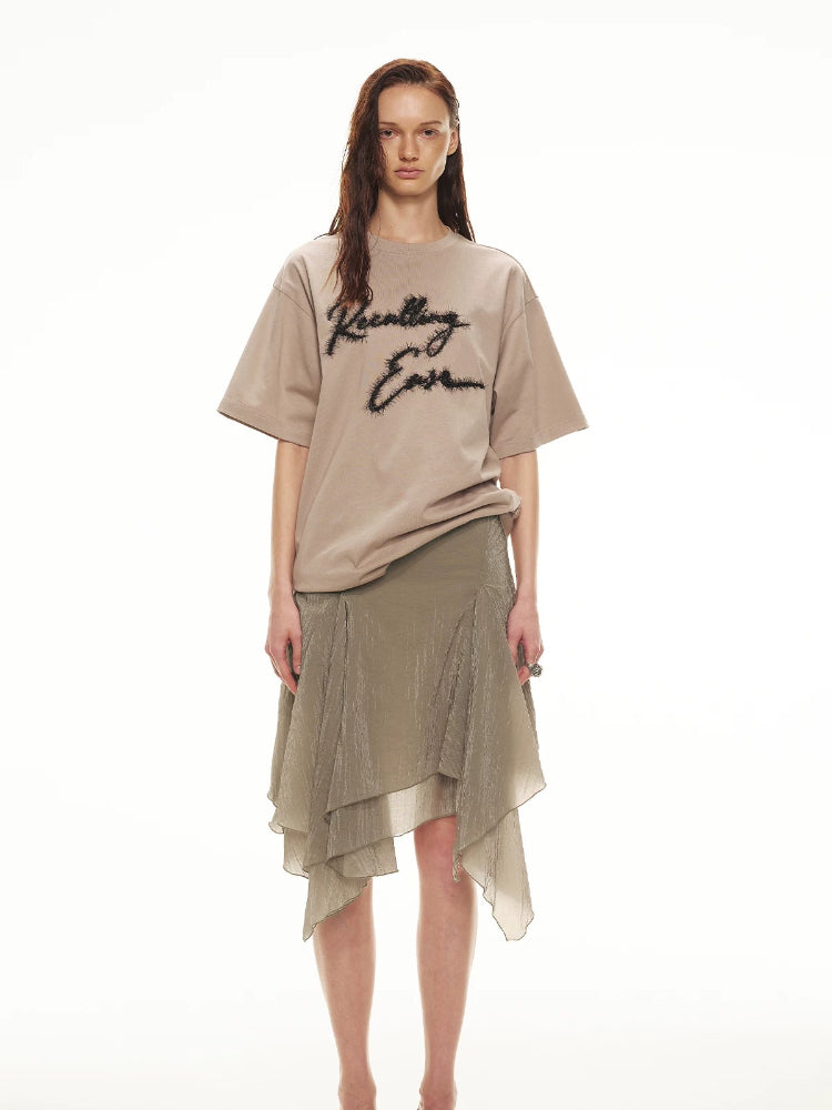 Acetate Shimmer Convertible Skirt