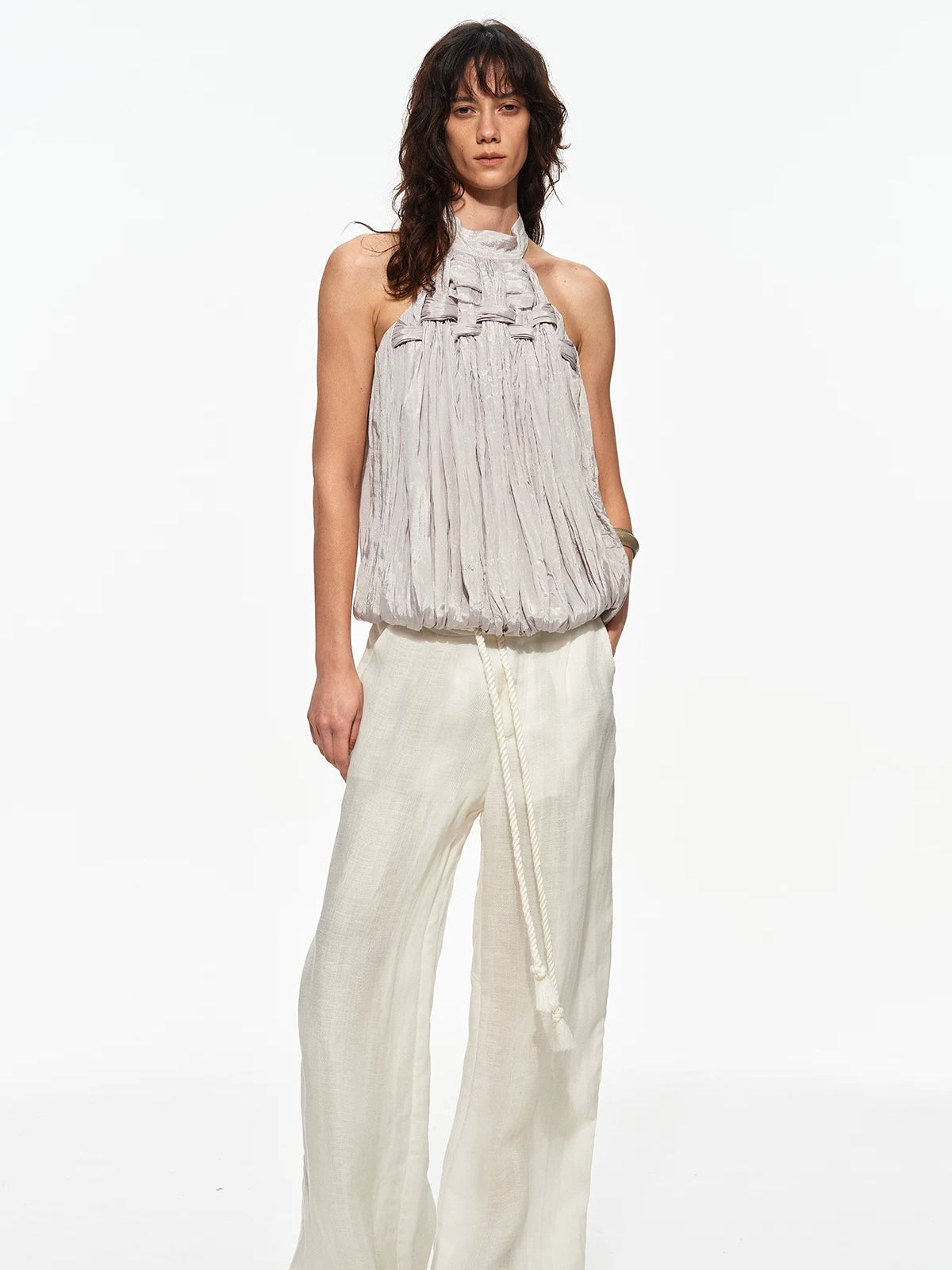Knitted Halter Vest