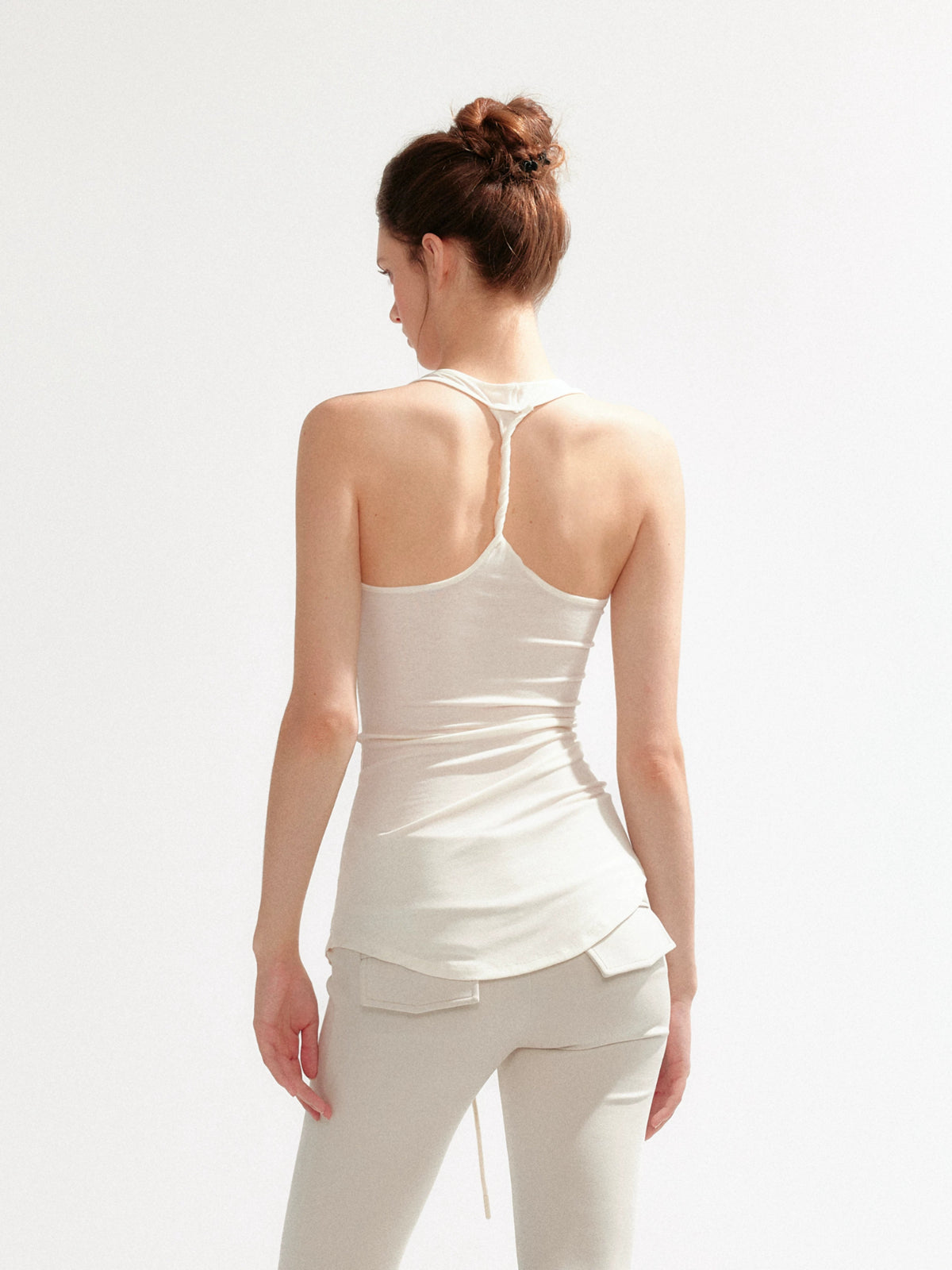 Lyocell Twist Yoga Tank Top