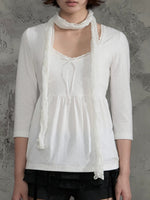 Lace V-Neck Top