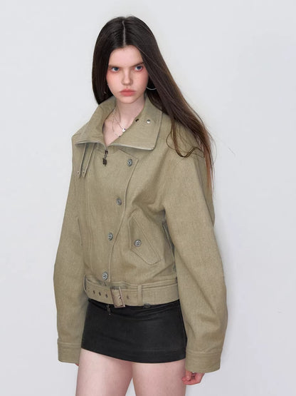 Vintage Utility Cotton Jacket