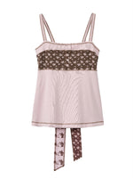 Printed Tie-Strap Camisole