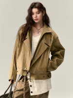 Faux Rabbit Fur Jacket