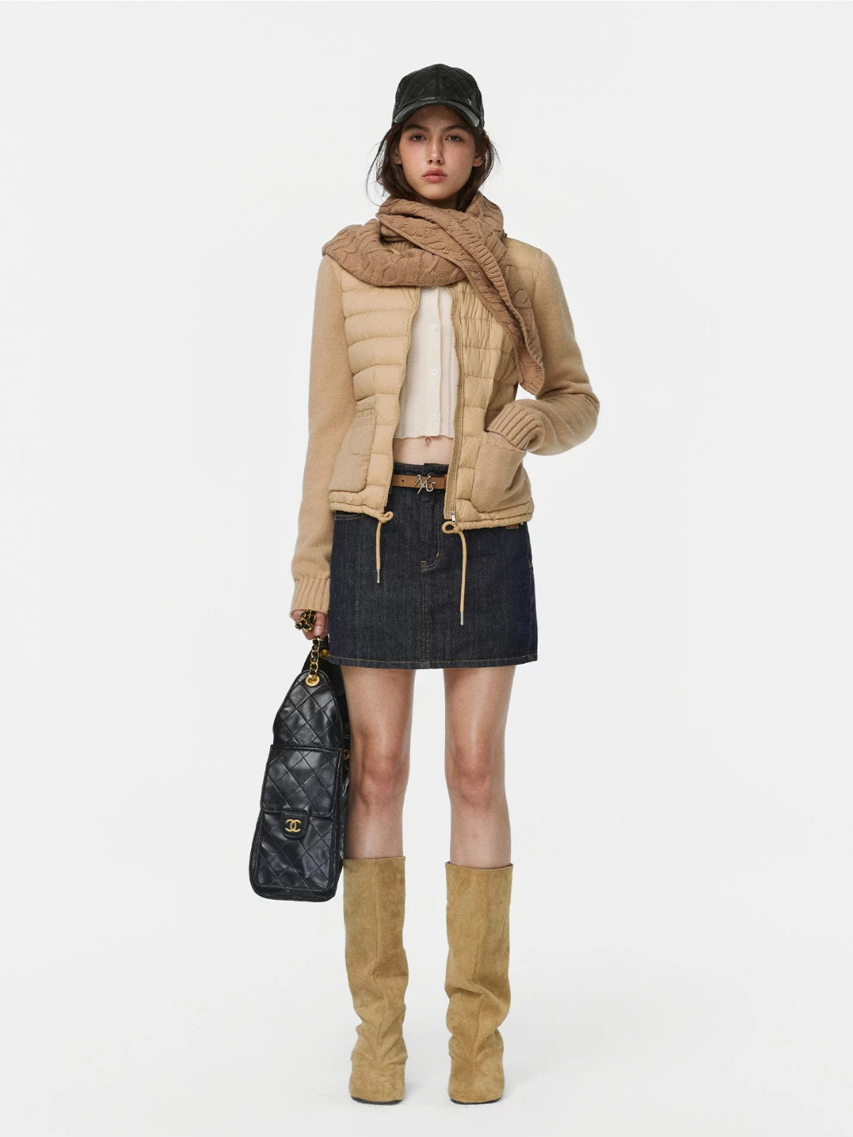 Tacha Goose Down Quilted Jacket