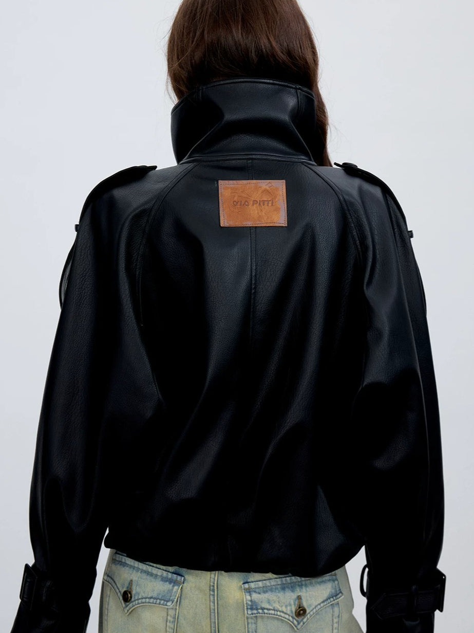 Shawl-Lapel Double-Breasted Jacket