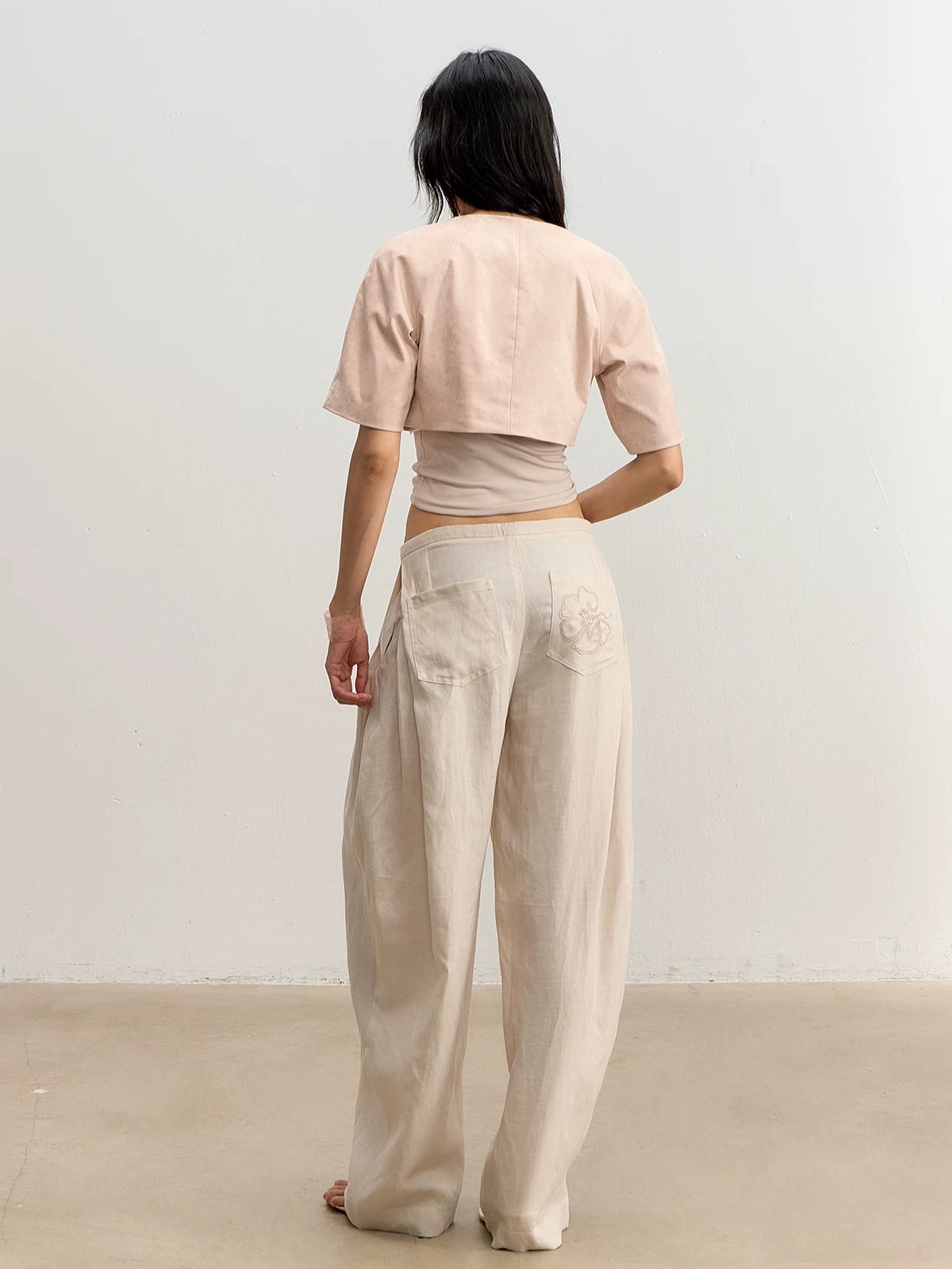 Linen Wide Leg Pants