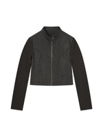 Vintage Stand Collar Utility Jacket