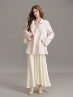 Peter Pan Collar Wool Coat