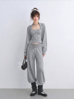 Polka Dot Layered Lounge Set