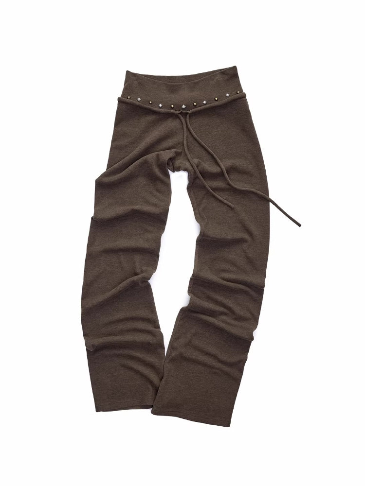 Studded Batwing Hoodie Set