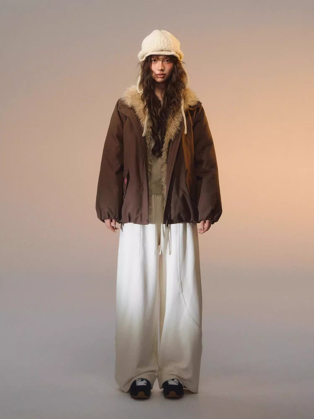 Detachable Fur Down Parka