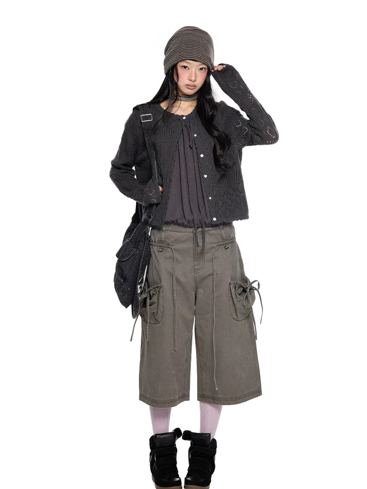 Boho Sheer Knit Cardigan