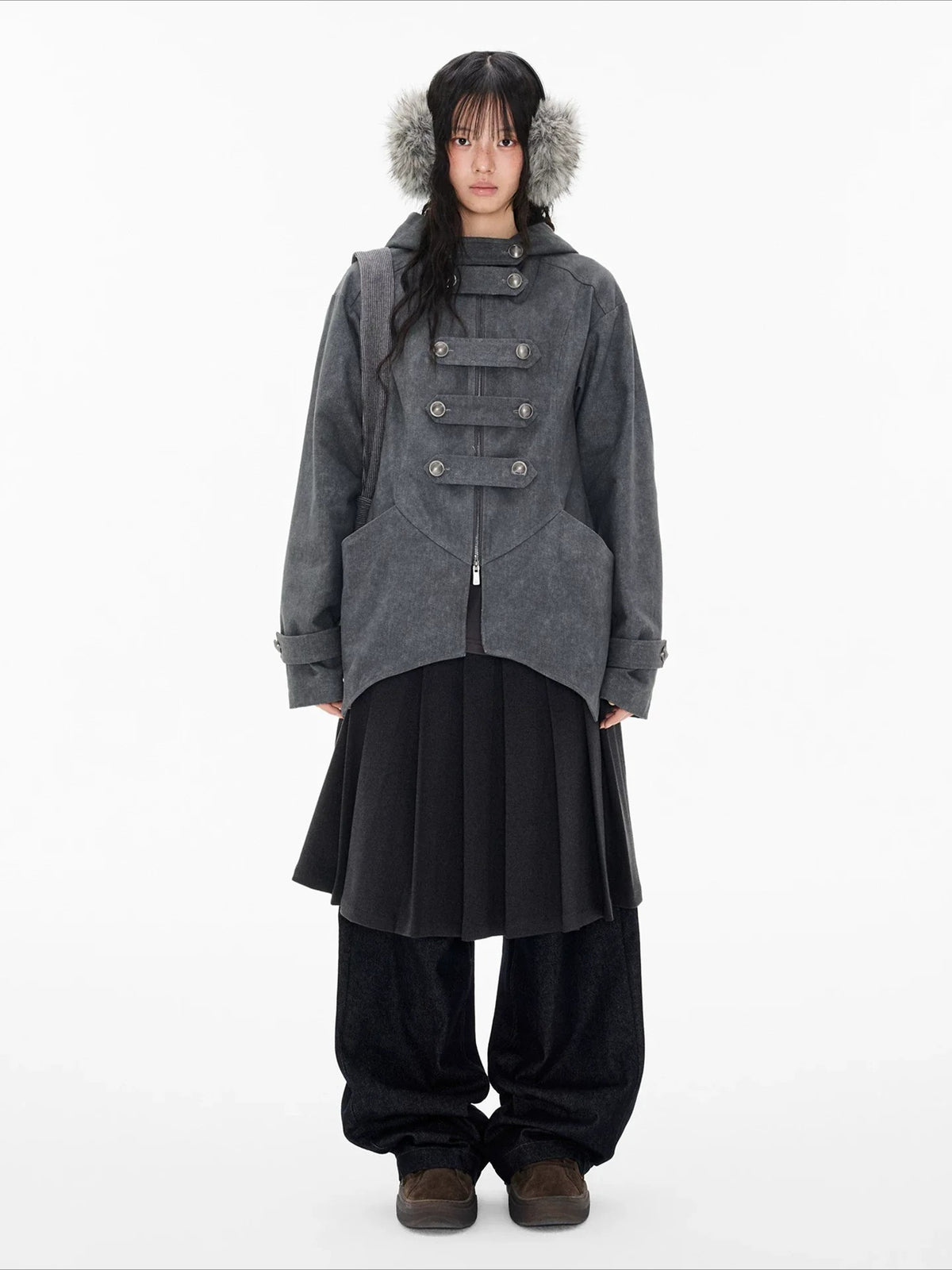 Napoleon Hooded Denim Jacket