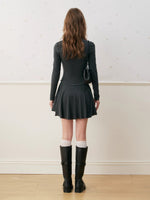 Contrast Stripe A-Line Mini Dress