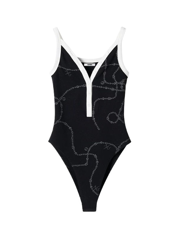 Beverly V-Neck Bodysuit
