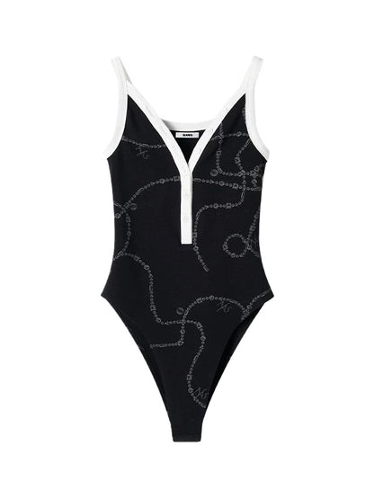 Beverly V-Neck Bodysuit