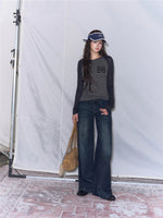 Low Rise Straight Jeans
