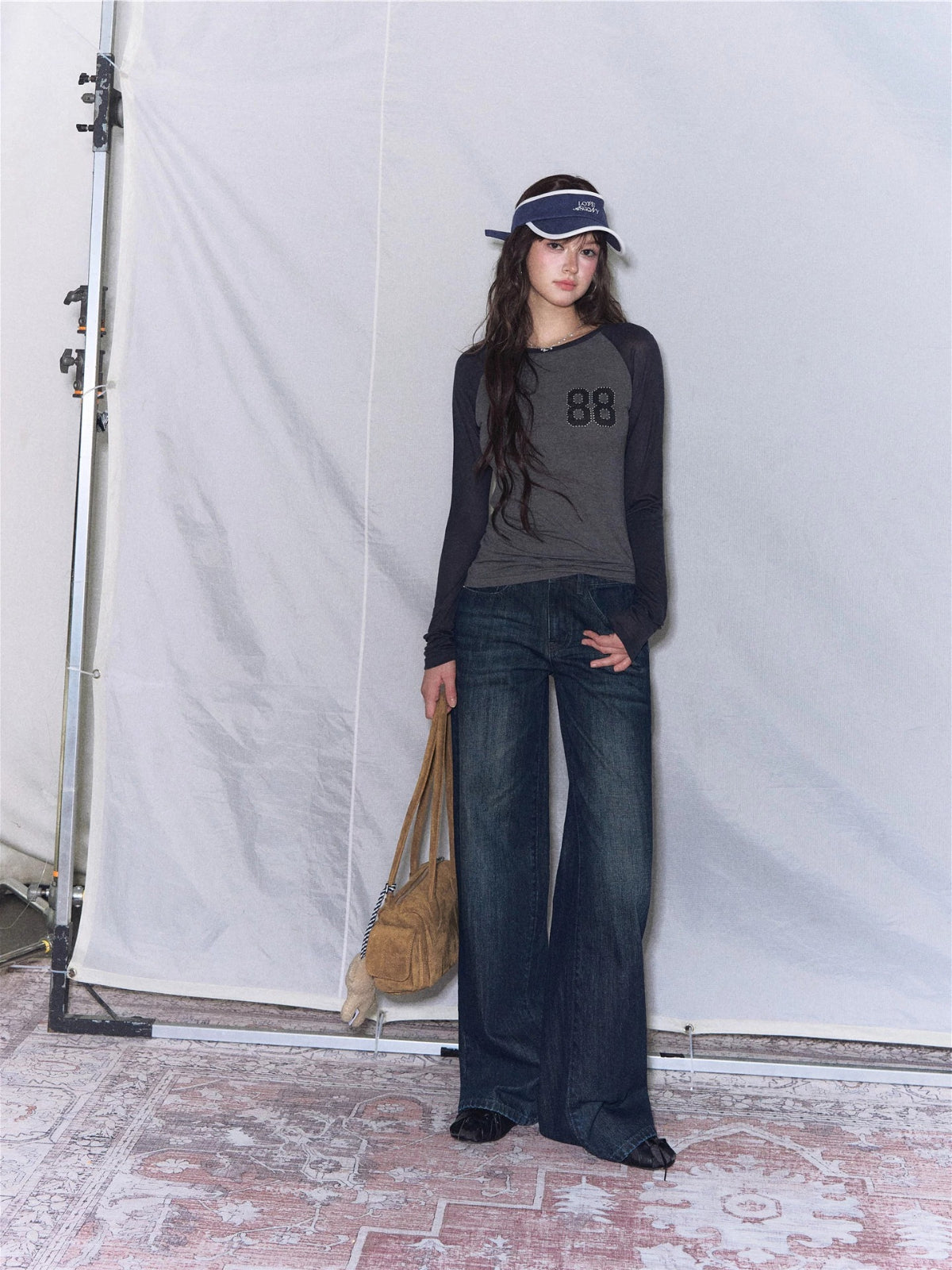 Low Rise Straight Jeans