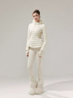 Detachable Hood Down Puffer Jacket