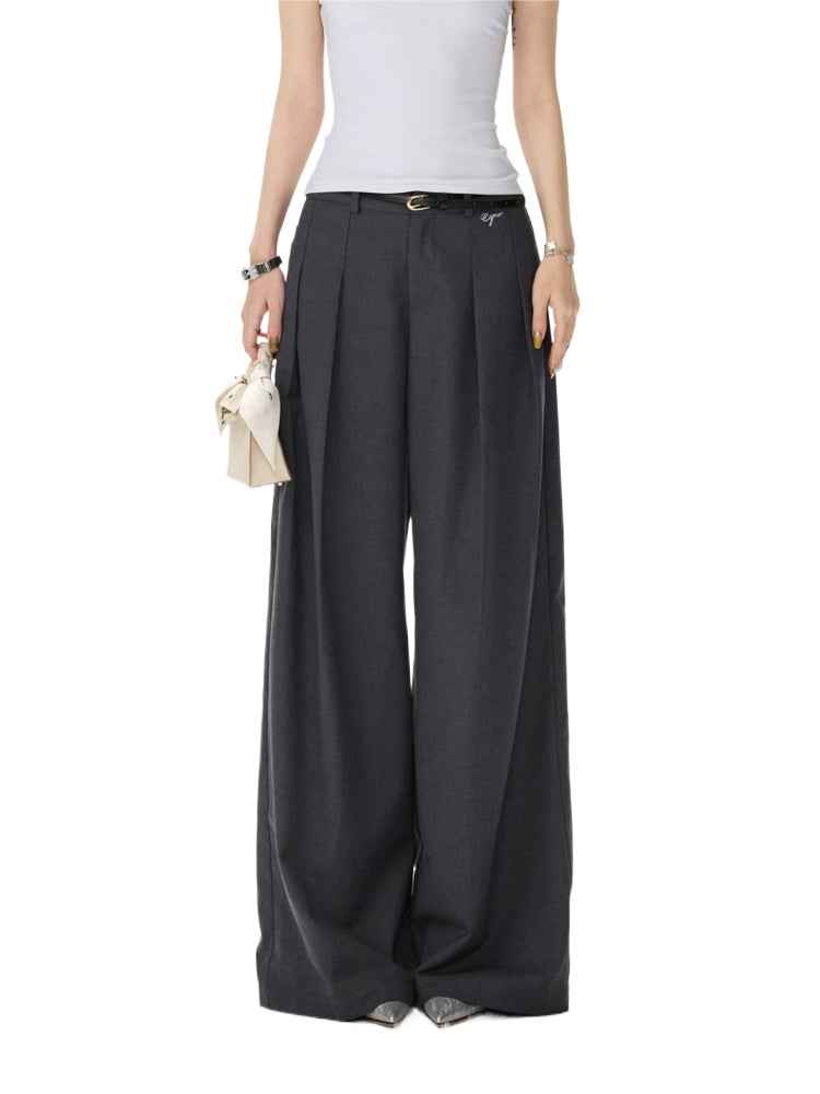 Wide Leg Tailored Pants