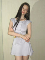 Double Button Dress