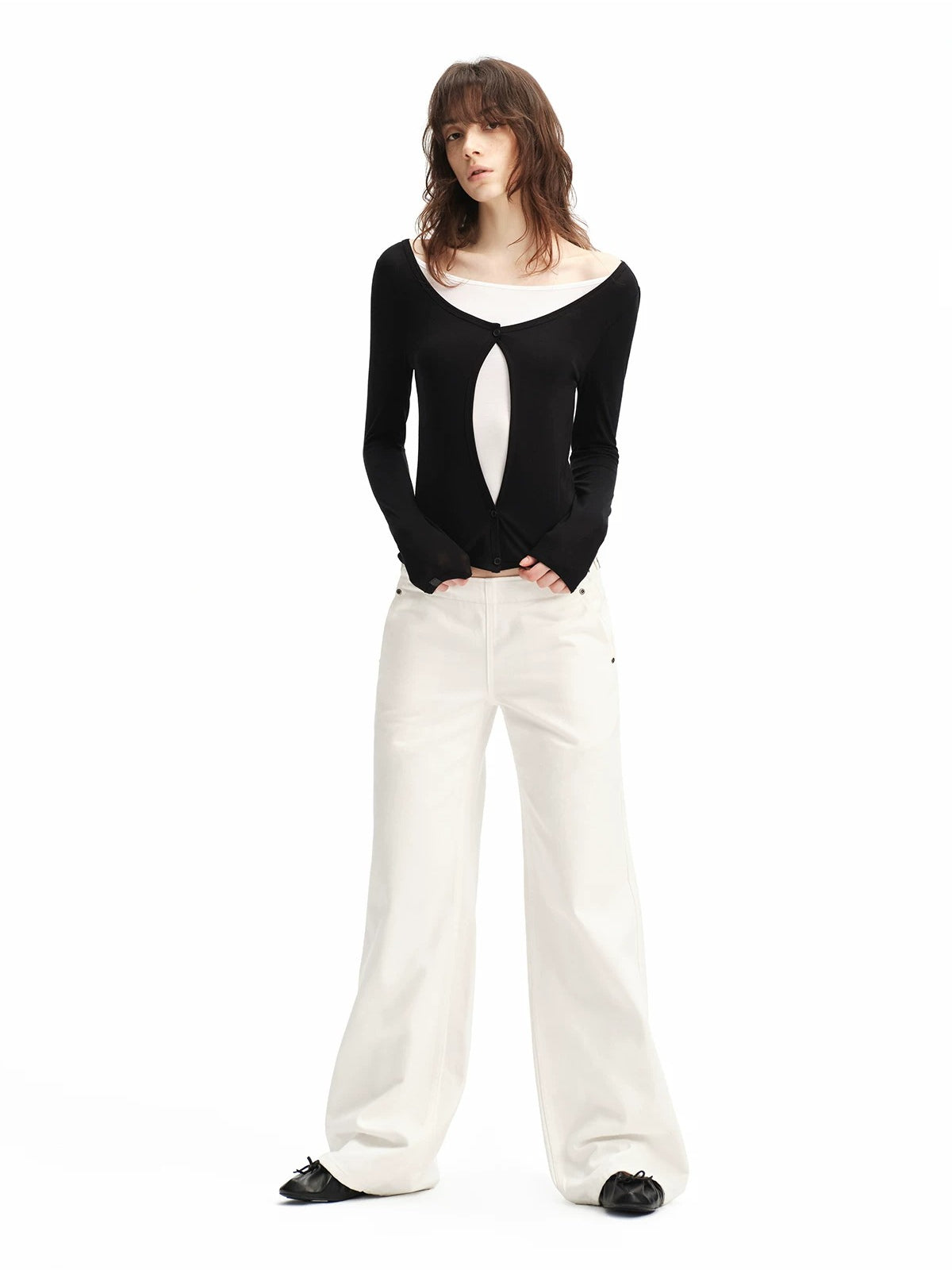 Layered Lyocell Top