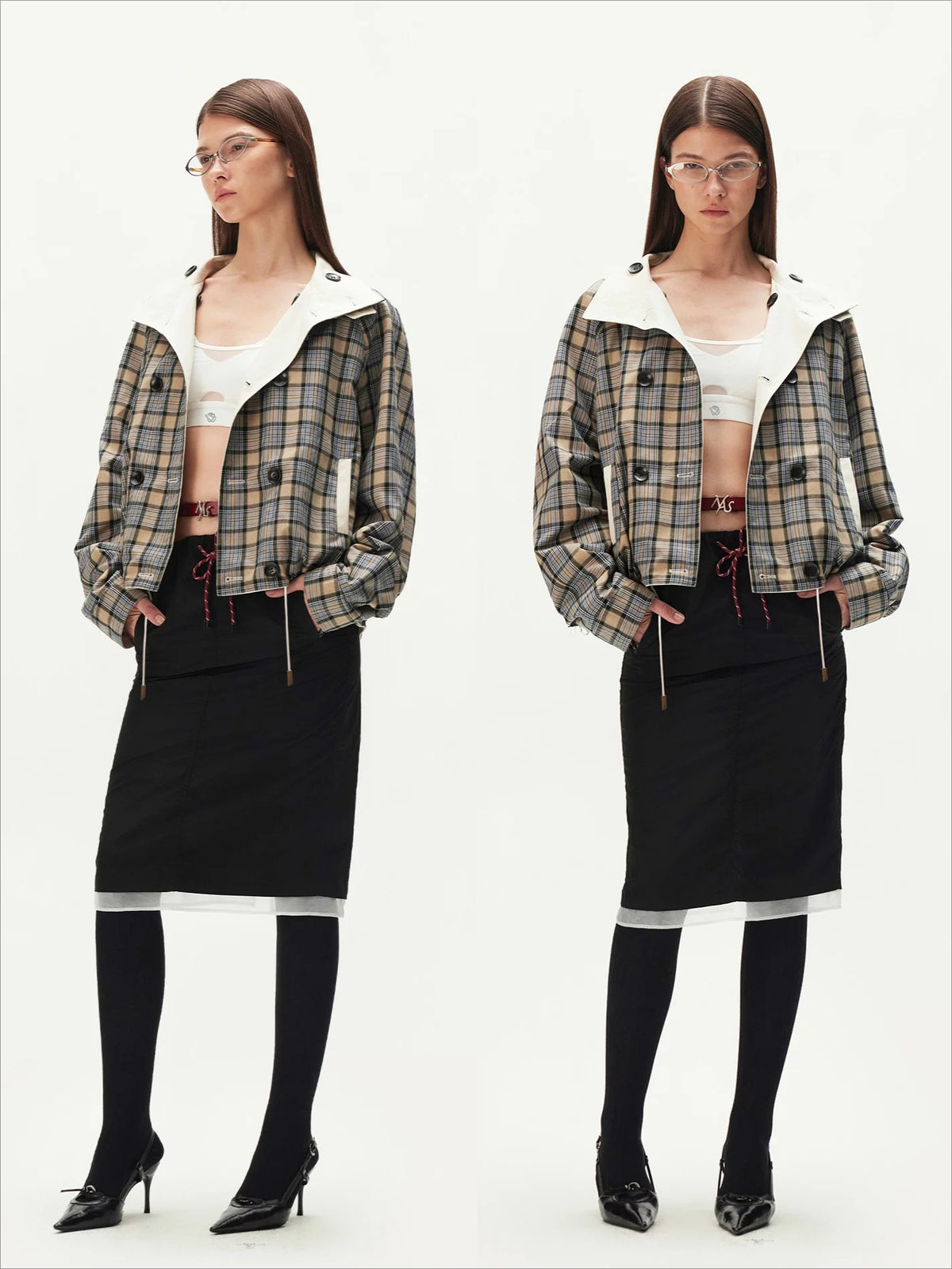 Reversible Plaid Jacket