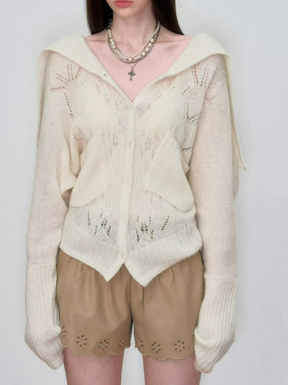 Double-Waist Embroidered Shorts