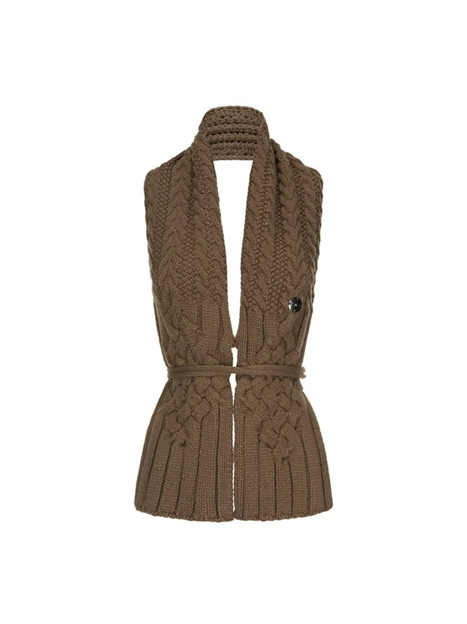 Convertible Knit Scarf Top