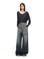 Two-Way V Neck Top