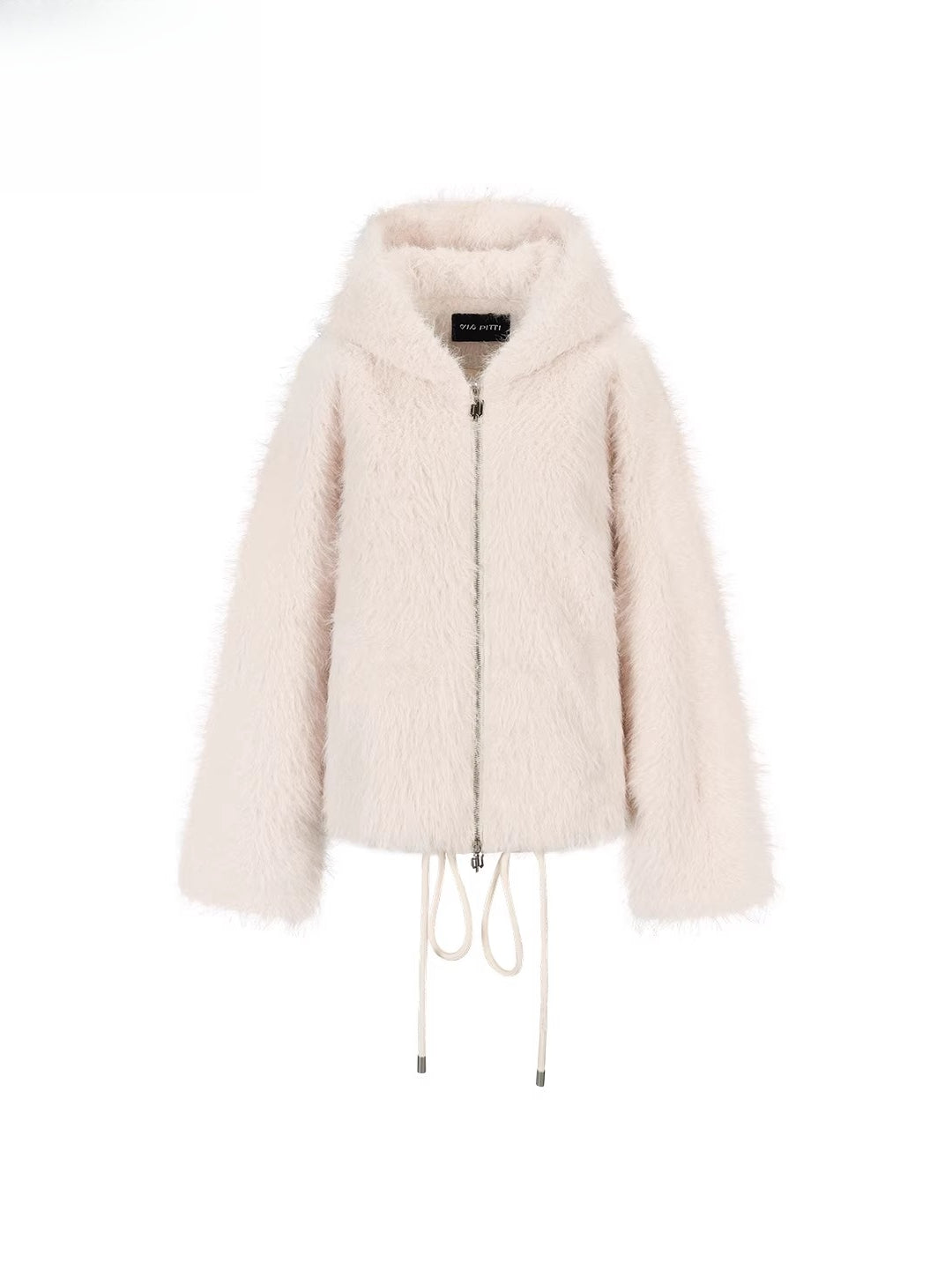 Plush Hooded Faux Fur Jacket