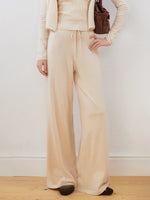 Knotted Wave Trim Knit Set