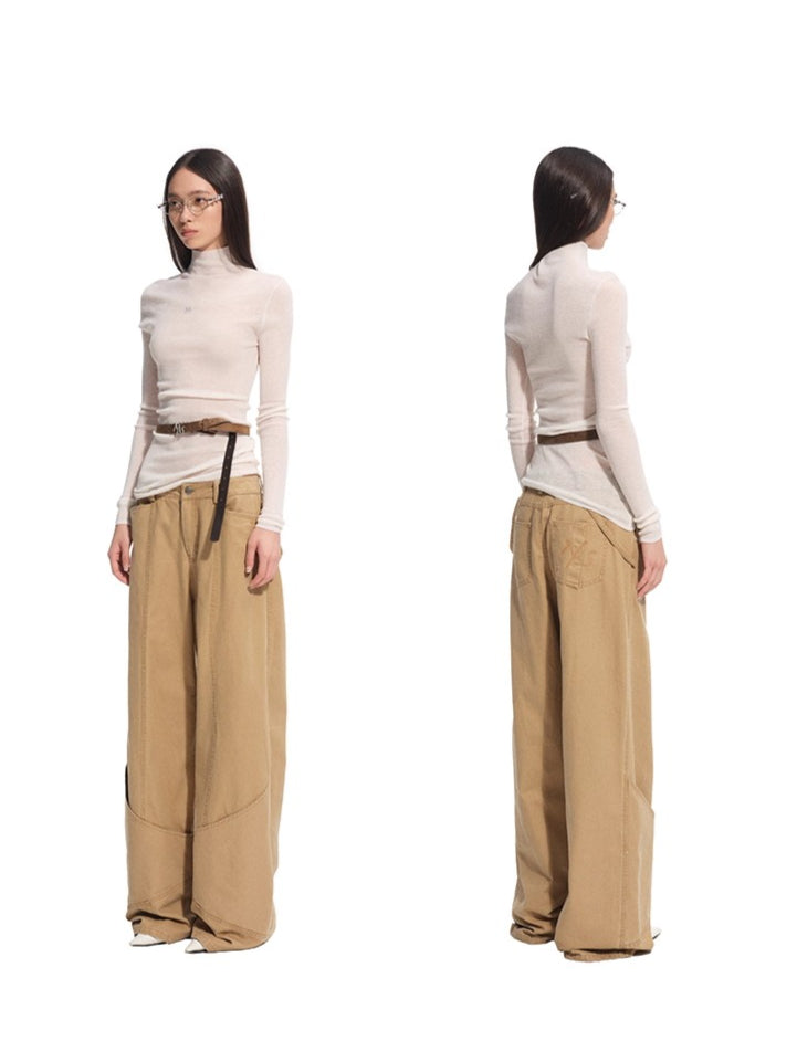 Megan Wool Turtleneck Blouse