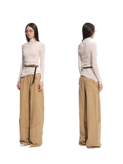 Megan Wool Turtleneck Blouse